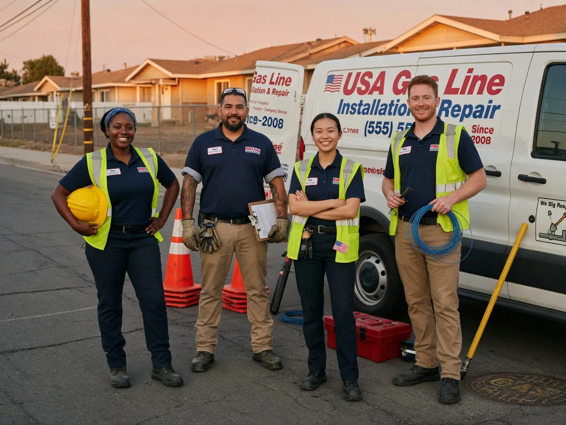 Gas Line Installation company in Strabane, PA